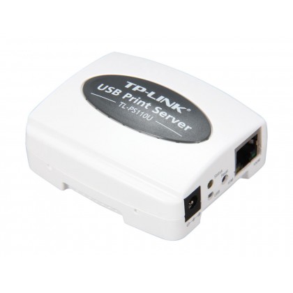 TP-LINK TL-PS110U Single USB 2.0 Port Fast Ethernet Print Server - Internet printing Protocol IPP SMB TP-LINK TL-PS110U Single USB 2.0 Port Fast Ethernet Print Server - Internet printing Protocol IPP SMB